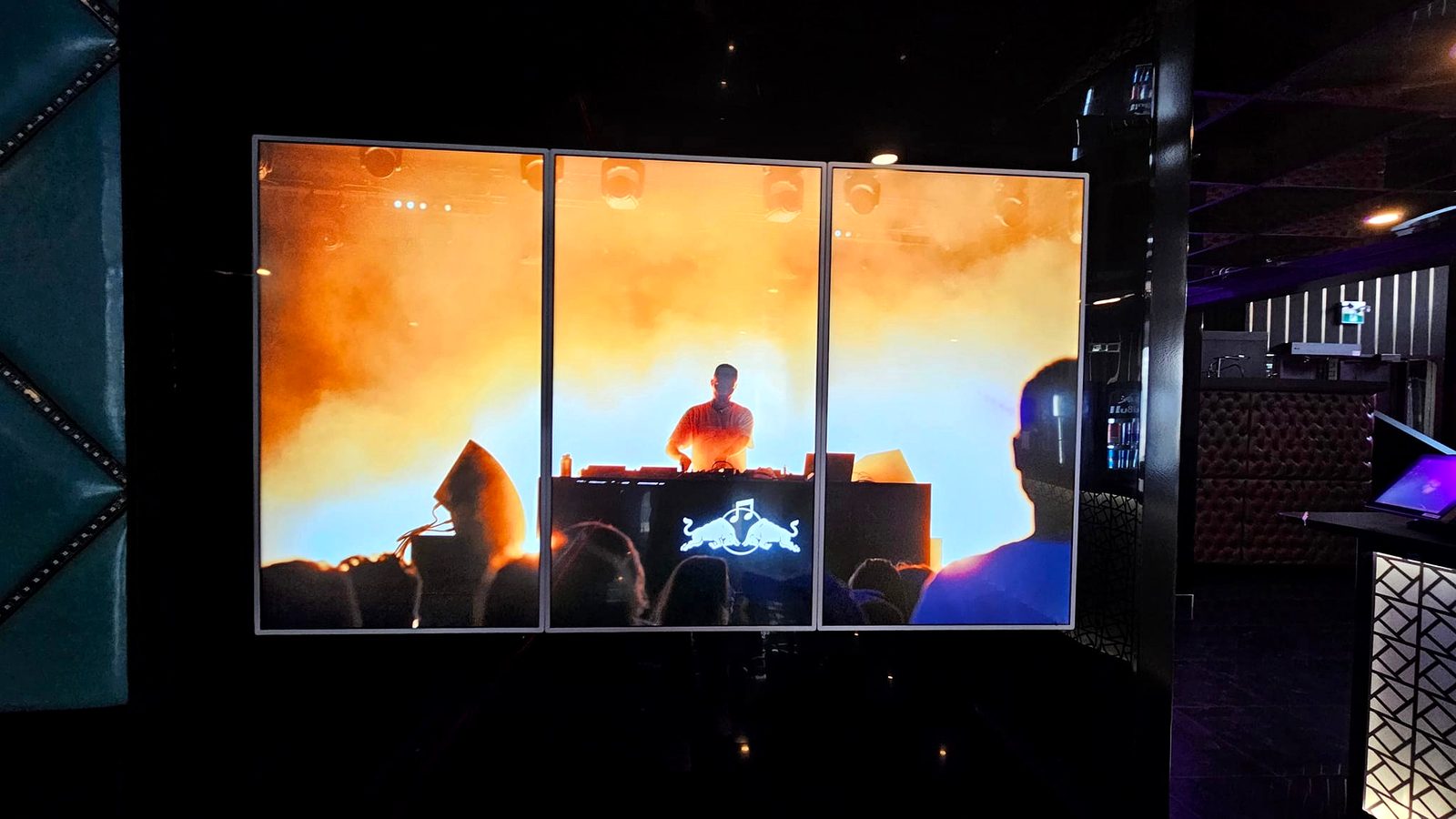 Nightclub LED video wall Edmonton Alberta